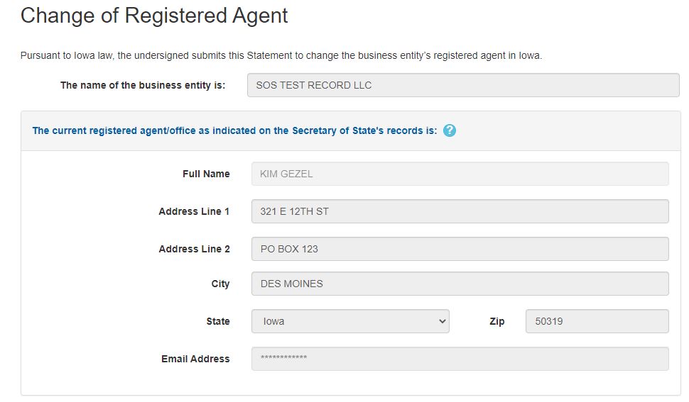 How do I change my registered agent? Fast Track Filing Resource Center